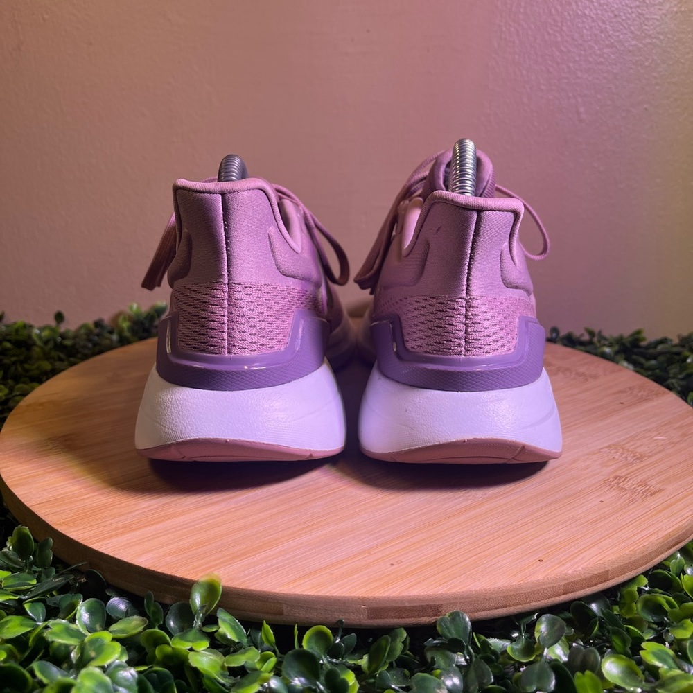 🔥 ADIDAS EQ21 RUN MAGIG MAUVE PURPLE WOMENS ATHLETIC RUNNING SHOES SIZE 7 - Picture 4 of 9